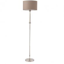 Bolt lampa podłogowa E27/60w chrom/beżowy abażur